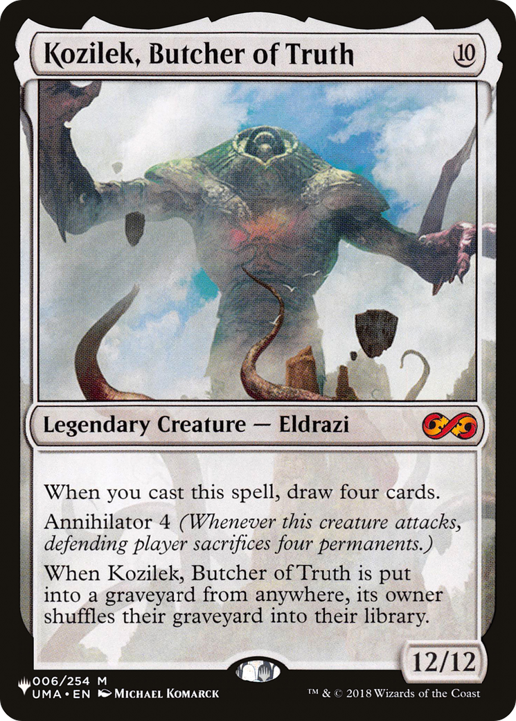 Kozilek, Butcher of Truth (LIST-UMA-6) - The List