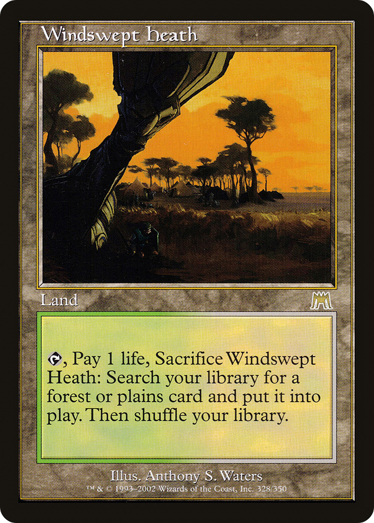 Lande balayée par le vent (ONS-328) - Onslaught Foil 
