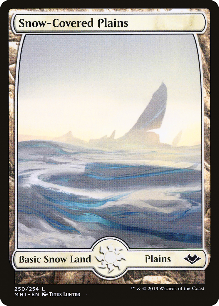 Plaines enneigées (MH1-250) - Horizons modernes 