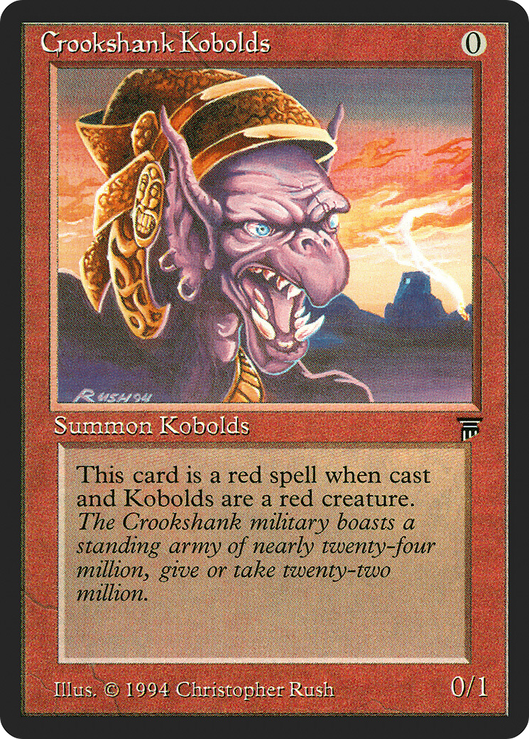 Crookshank Kobolds (LEG-141) - Legends