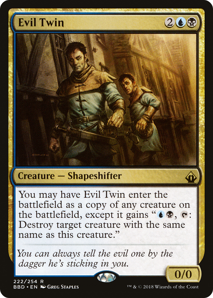 Jumeau maléfique (BBD-222) - Battlebond Foil