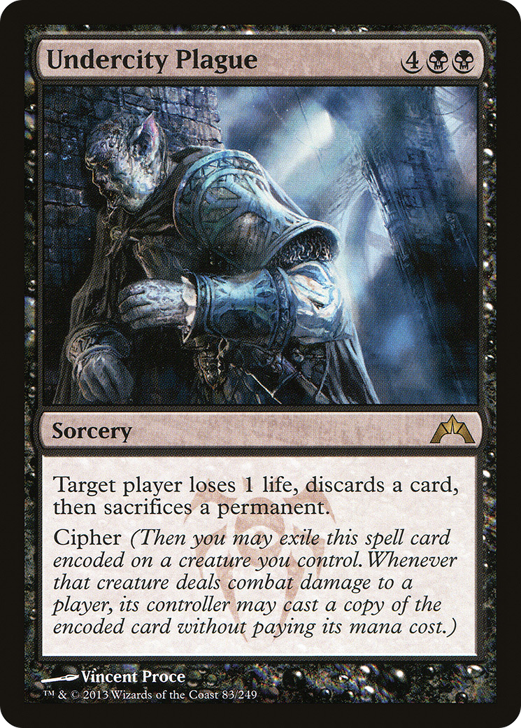 Peste de la Cité Souterraine (GTC-083) - Gatecrash Foil 