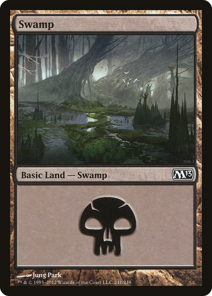 Swamp (241) (M13-241) - Magic 2013 Foil