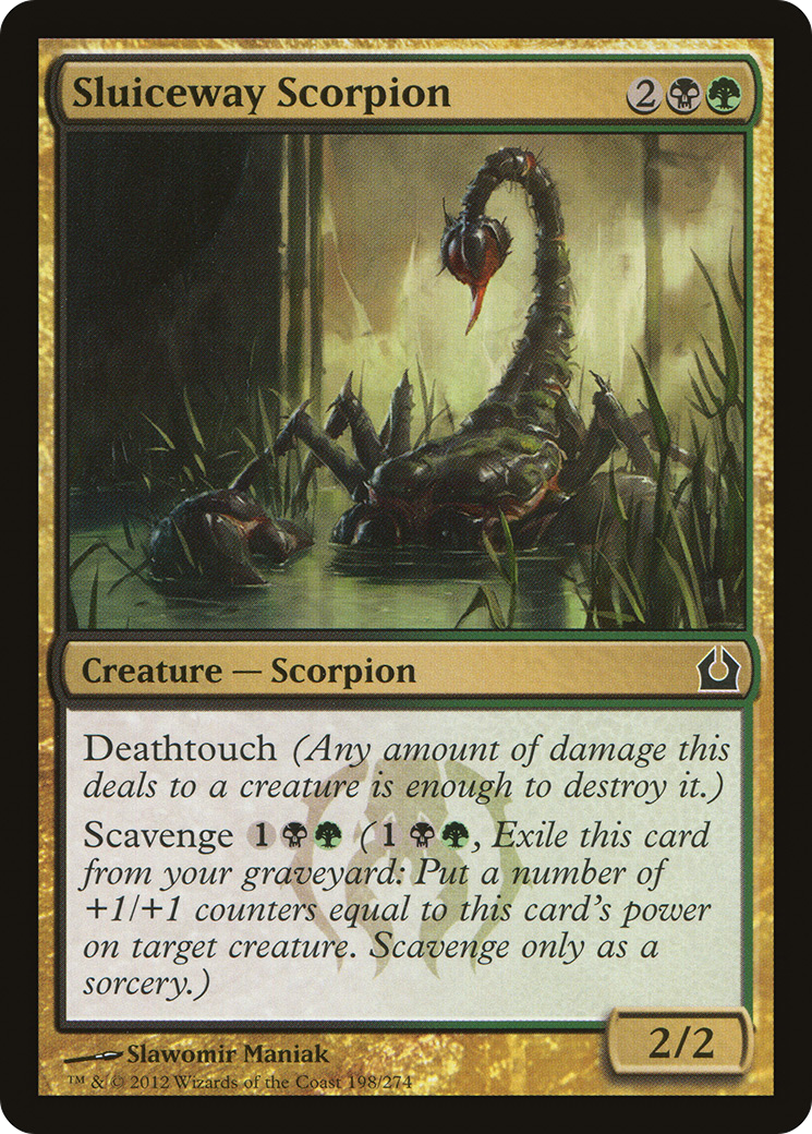 Sluiceway Scorpion (RTR-198) - Return to Ravnica