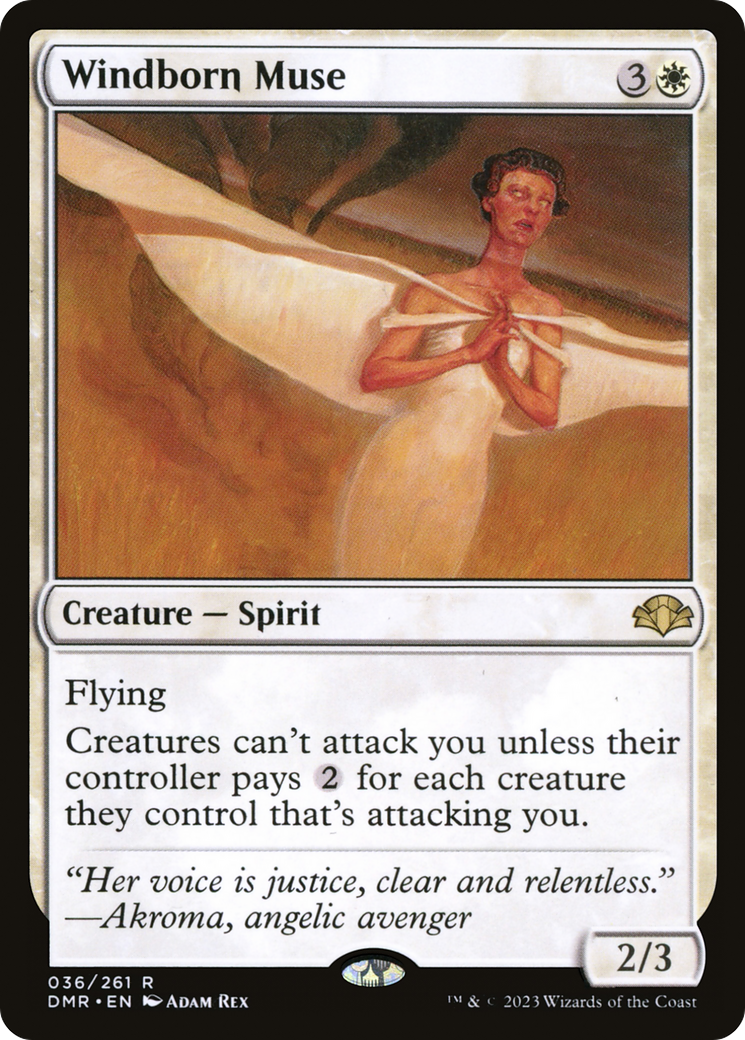 Windborn Muse (DMR-036) - Dominaria Remastered