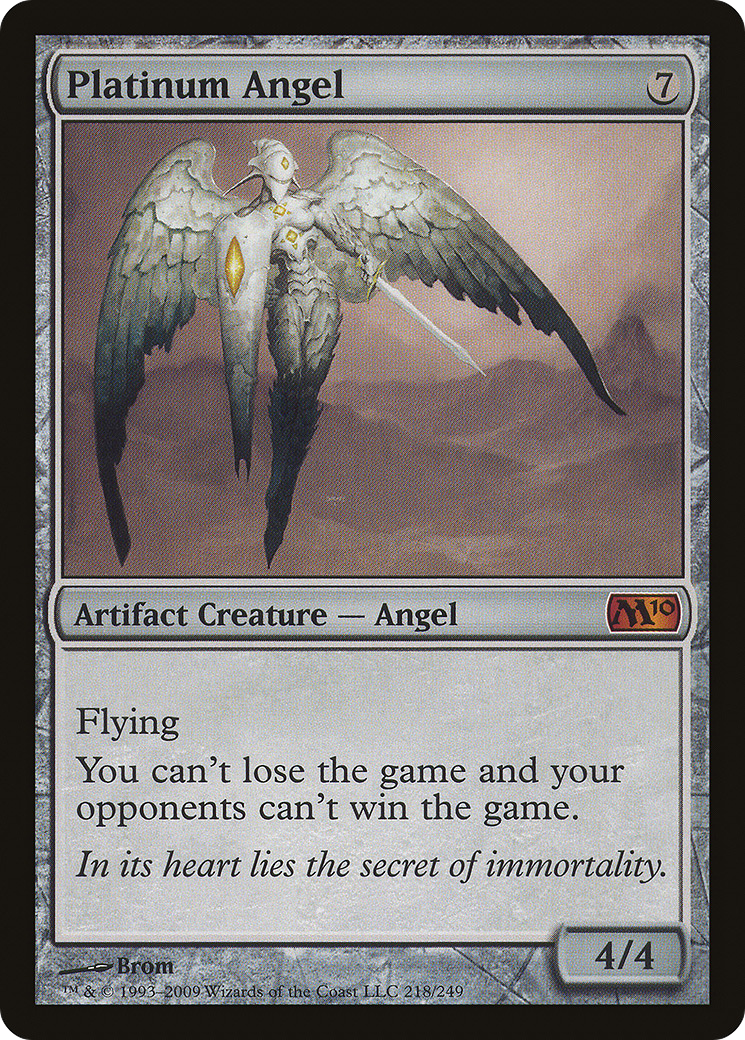 Platinum Angel (M10-218) - Magic 2010 Foil