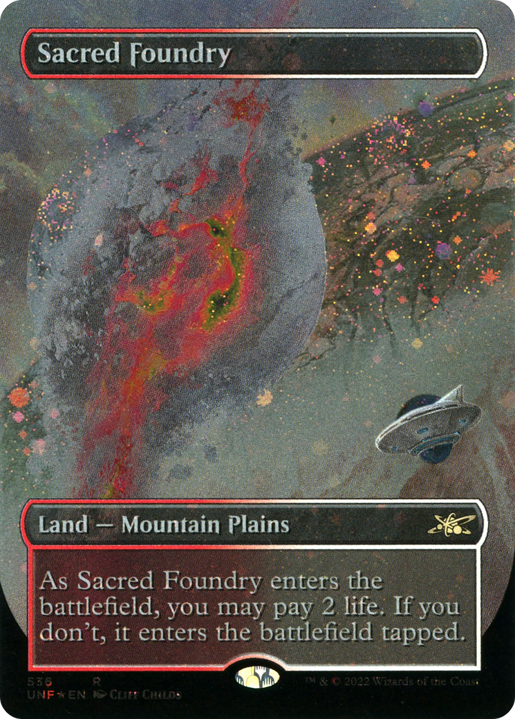 Sacred Foundry (UNF-536) - Feuille Unfinity (sans bordure)