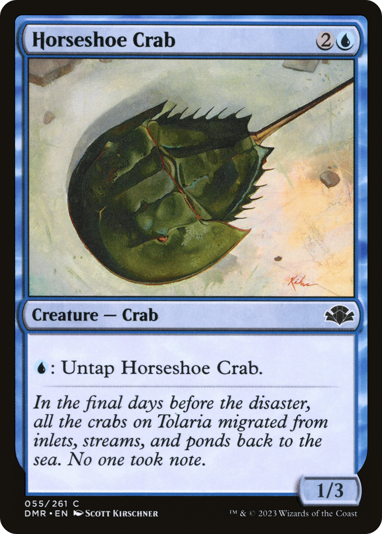 Horseshoe Crab (DMR-055) - Dominaria Remastered Foil