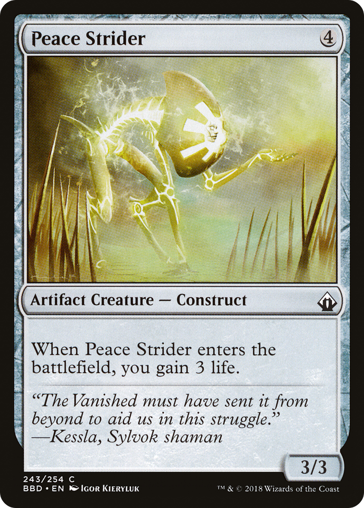 Peace Strider (BBD-243) - Battlebond Foil 