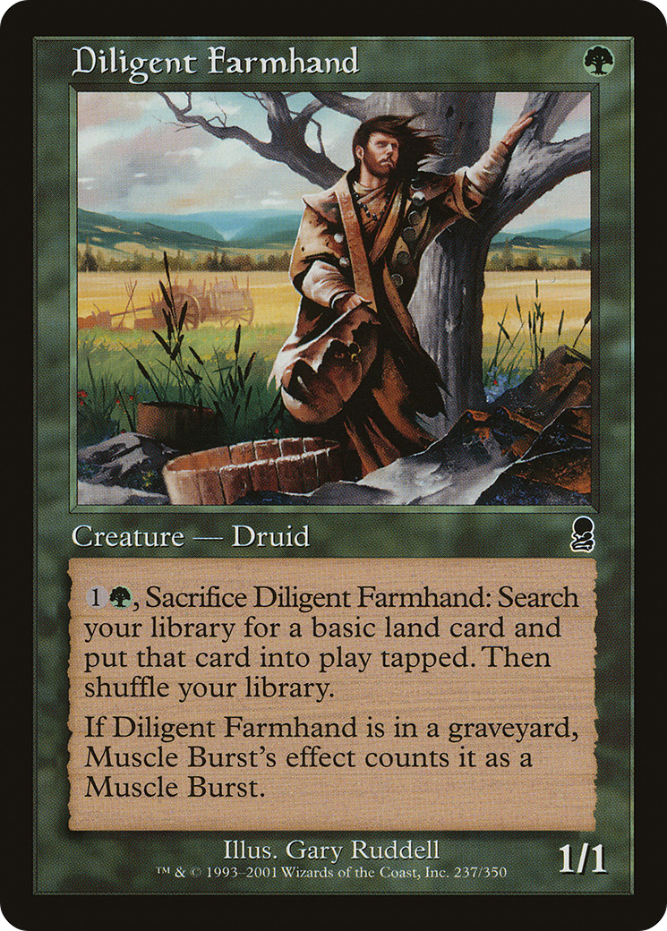 Ouvrier agricole assidu (ODY-237) - Odyssey Foil