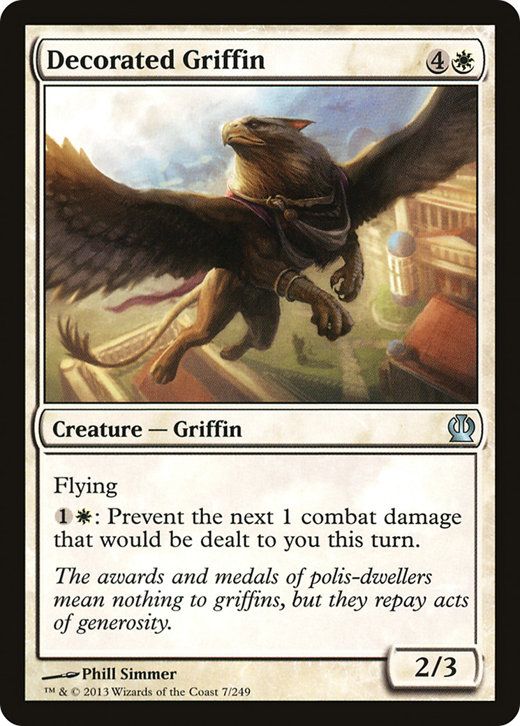 Griffon décoré (THS-007) - Theros Foil 