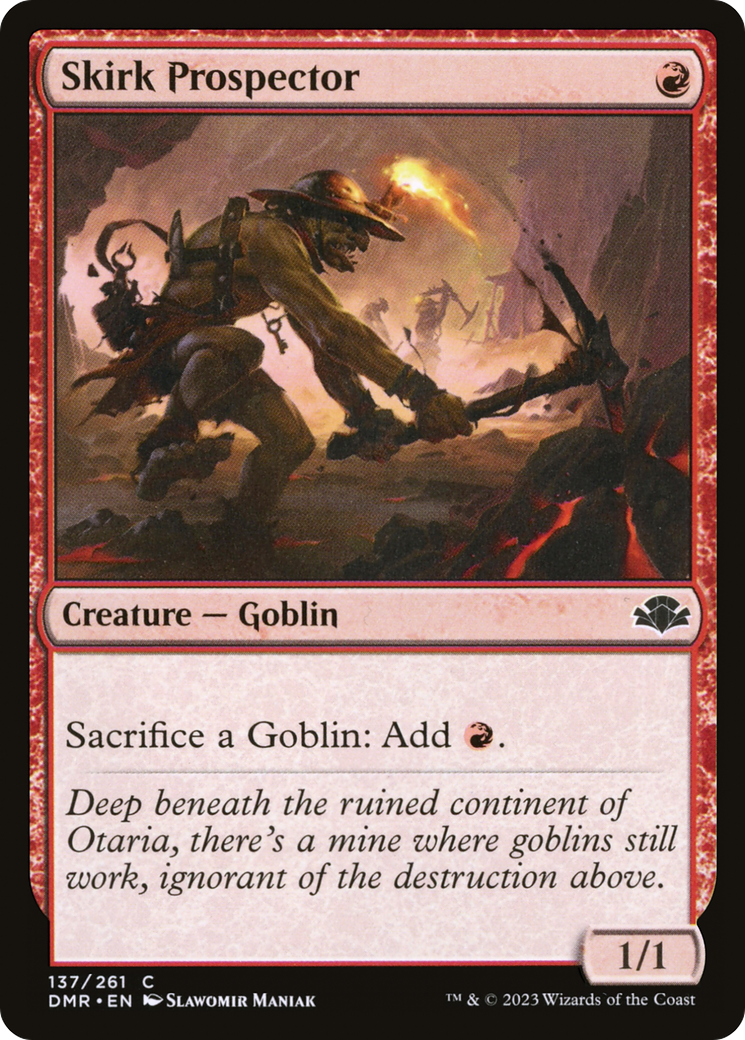 Skirk Prospector (DMR-137) - Dominaria Remastered Foil 