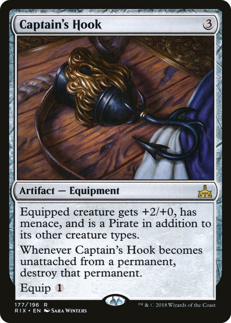 Captain's Hook (RIX-177) - Rivals of Ixalan