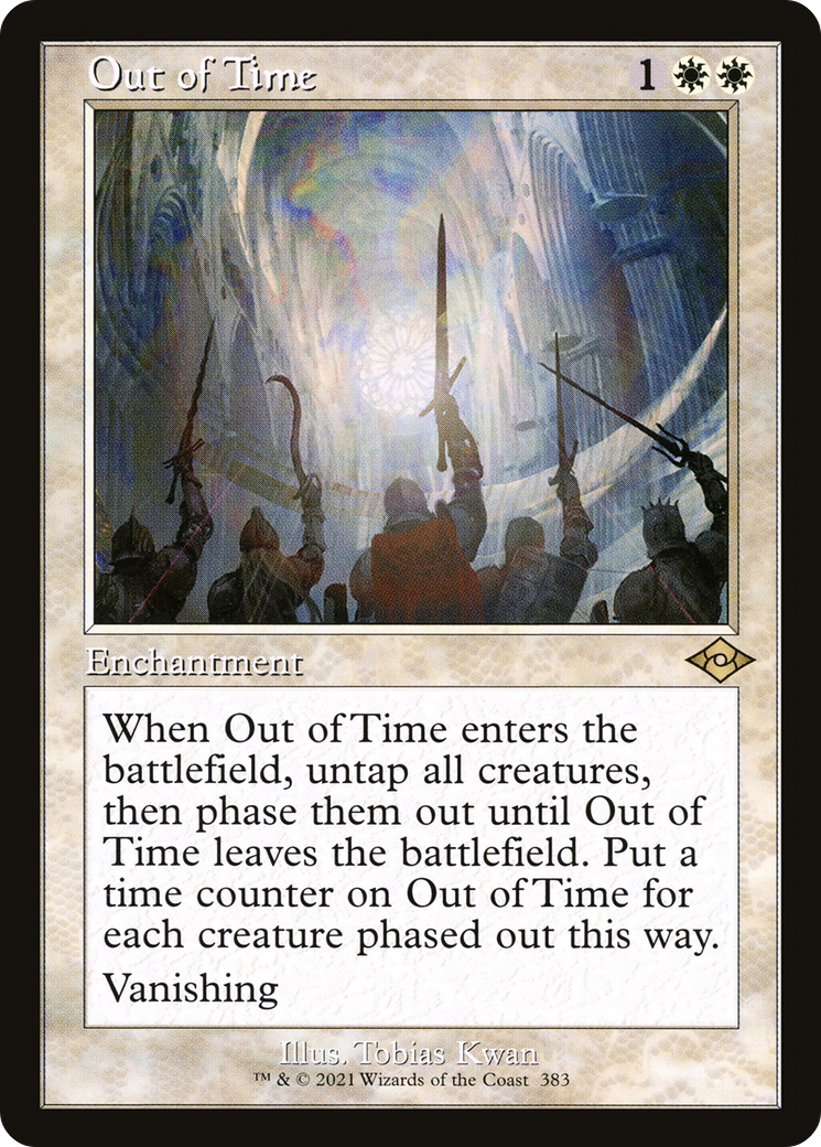Out of Time (Retro Frame) (MH2-383) - Modern Horizons 2 Foil