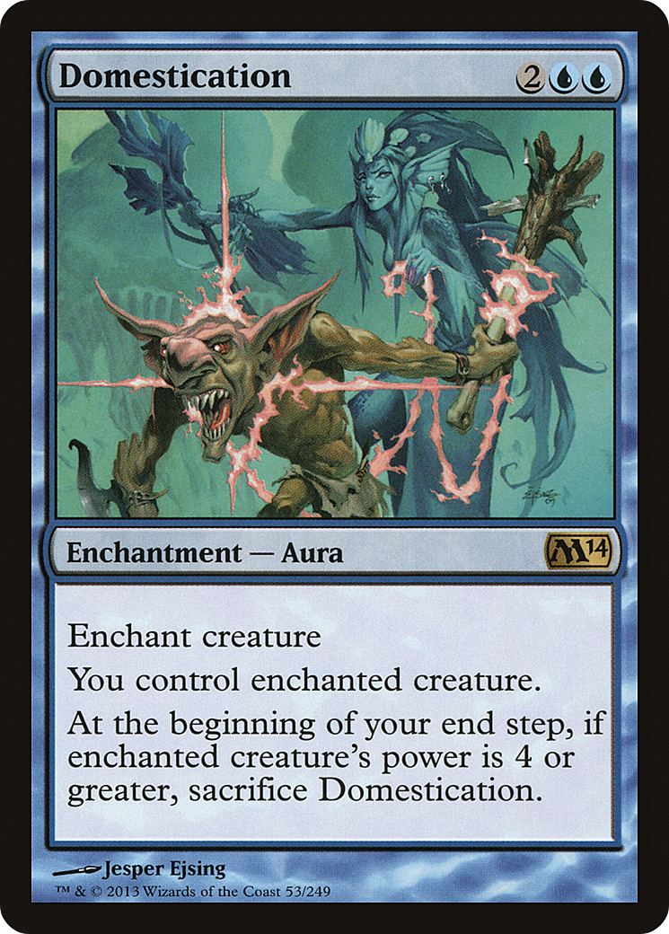 Domestication (M14-053) - Magic 2014 Foil 