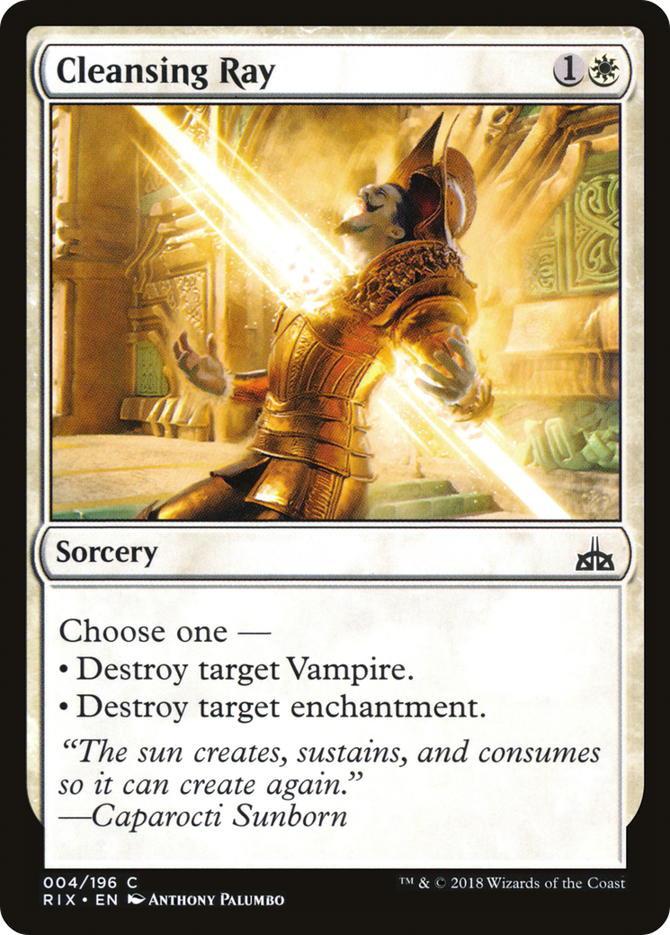 Rayon purificateur (RIX-004) - Les rivaux d'Ixalan Foil 