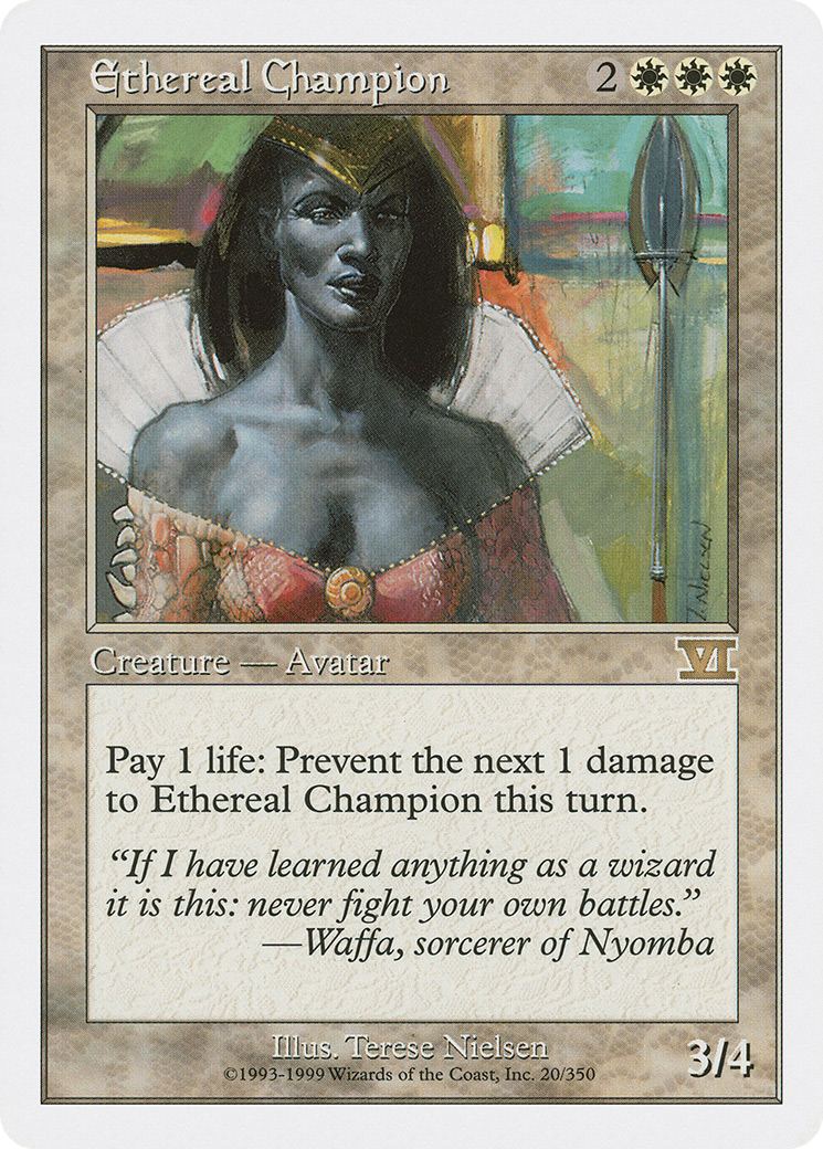 Ethereal Champion (6ED-020) - Classic Sixth Edition