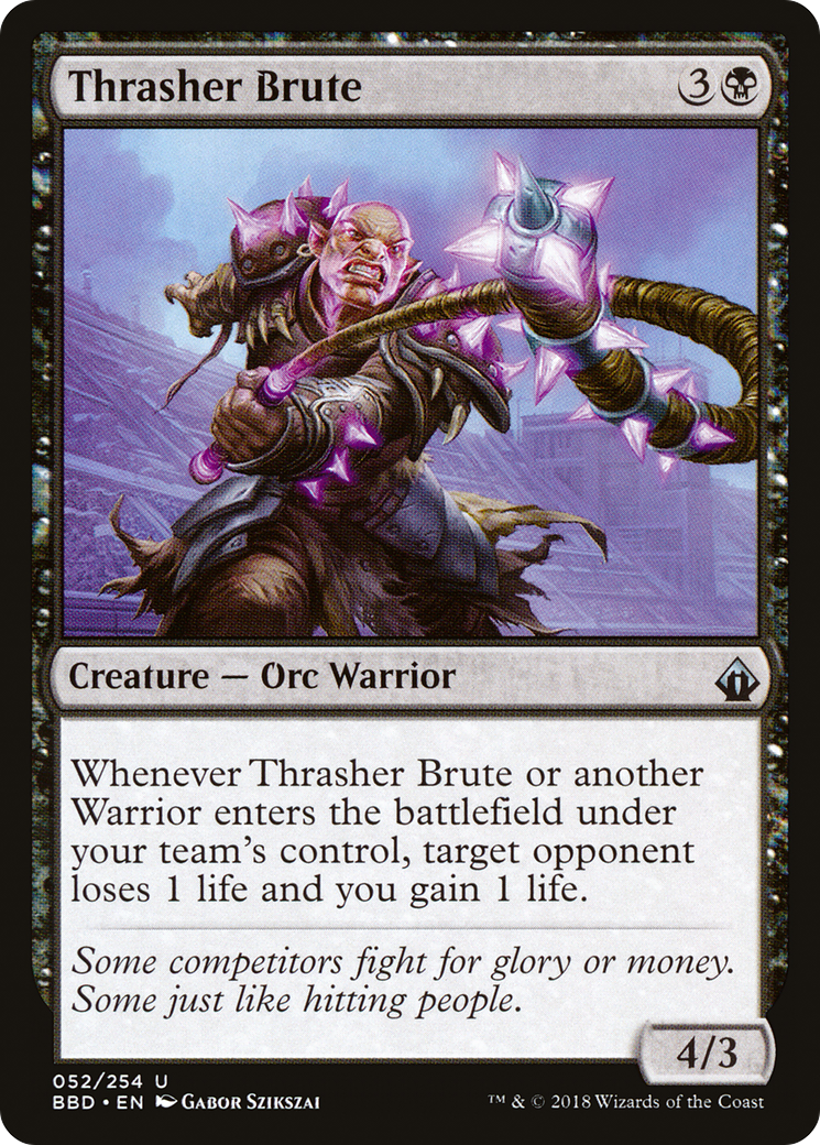 Brute Thrasher (BBD-052) - Battlebond 