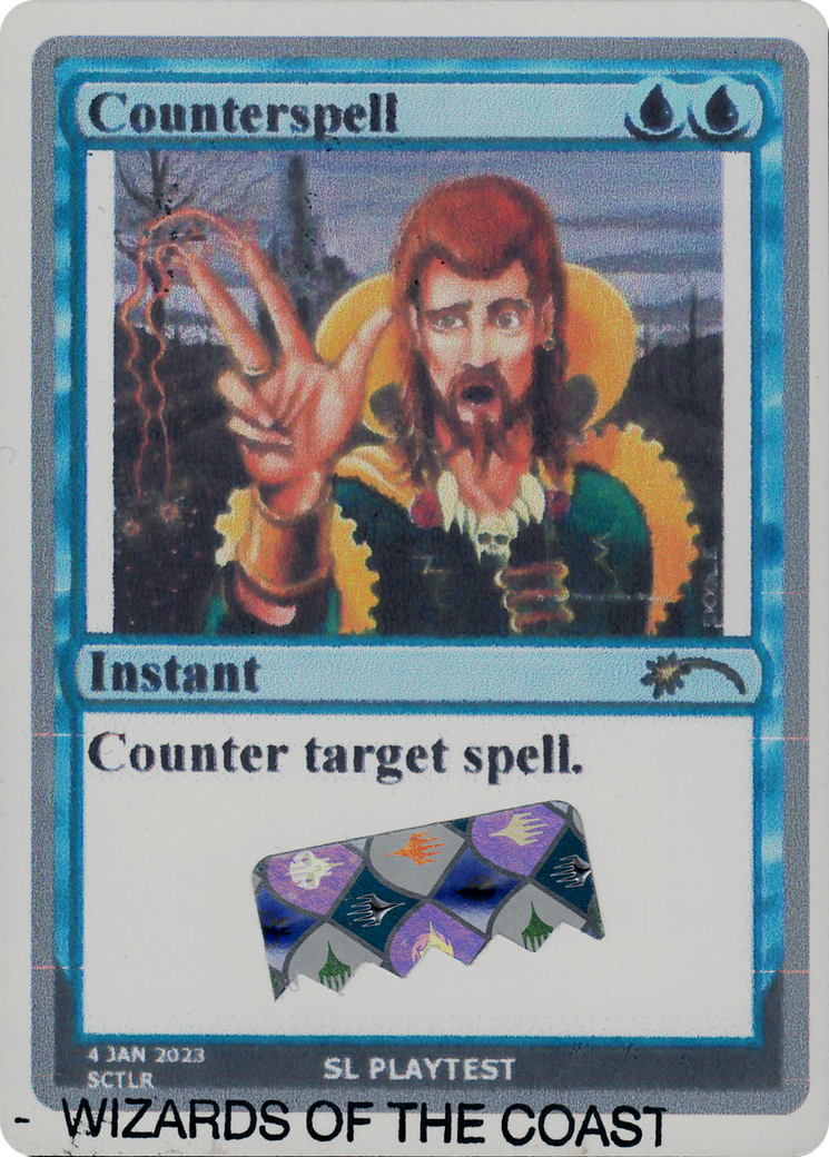 Counterspell (SL PLAYTEST) (SLD-SCTLR) - Secret Lair Drop