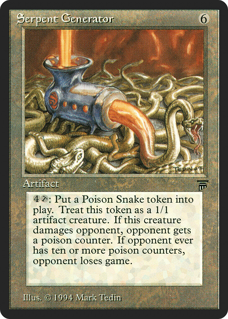 Générateur de serpents (LEG-295) - Légendes 