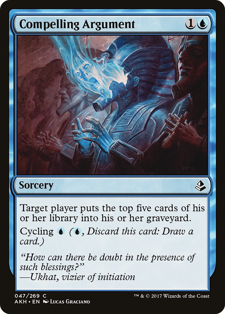 Argument convaincant (AKH-047) - Amonkhet 
