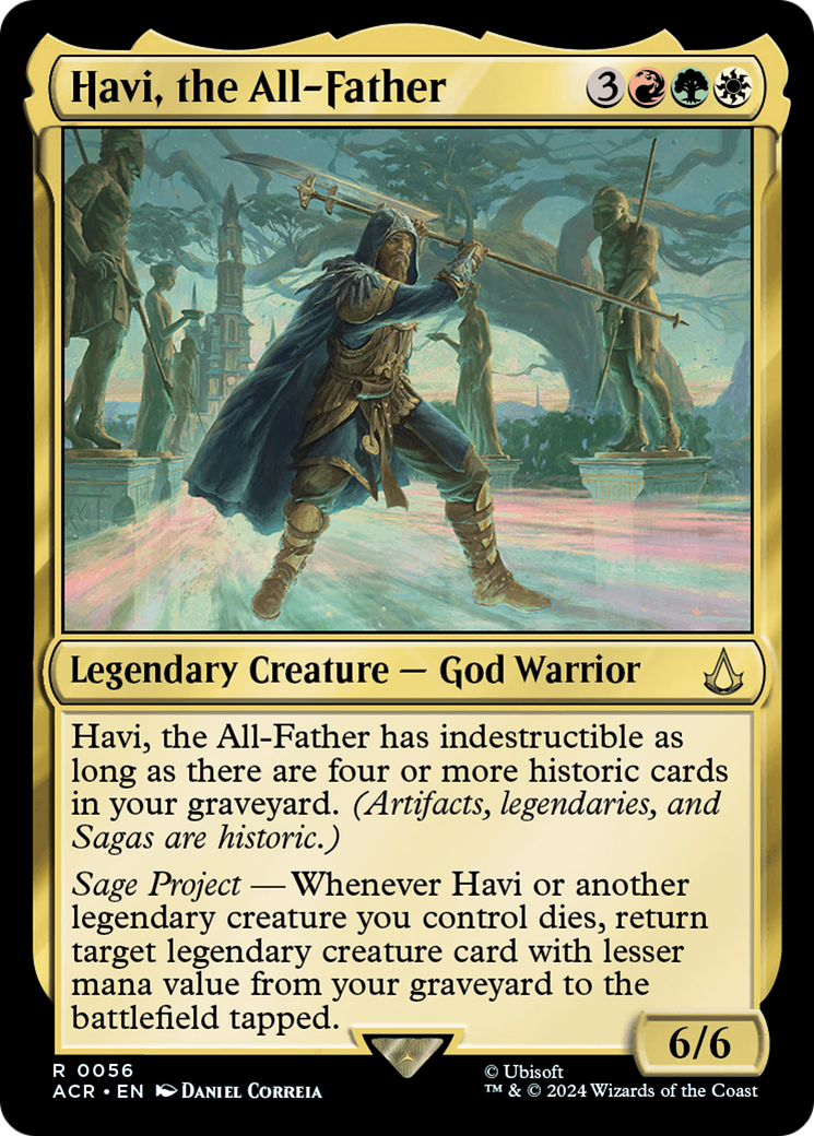 Havi, the All-Father (ACR-056) - Assassin's Creed Foil