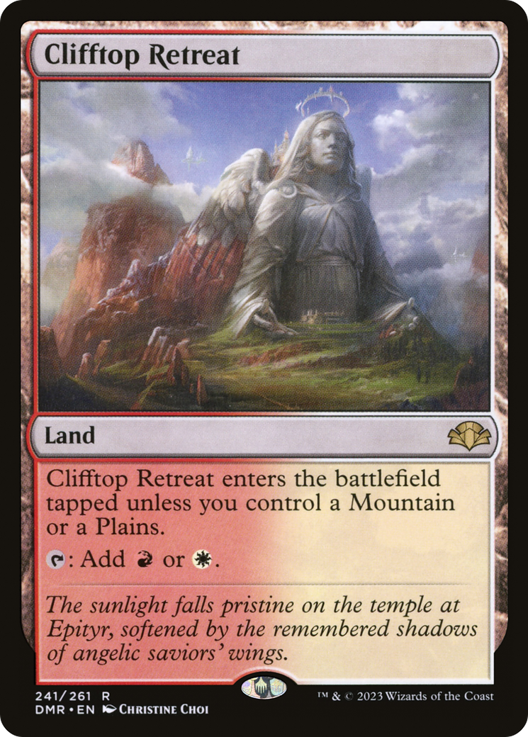 Clifftop Retreat (DMR-241) - Dominaria Remastered (version finale)