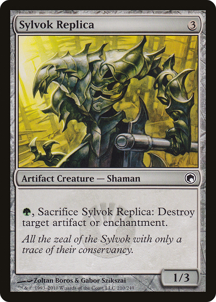Sylvok Replica (SOM-210) - Scars of Mirrodin Foil