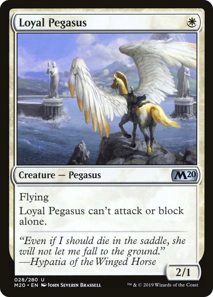 Loyal Pegasus (M20-028) - Core Set 2020