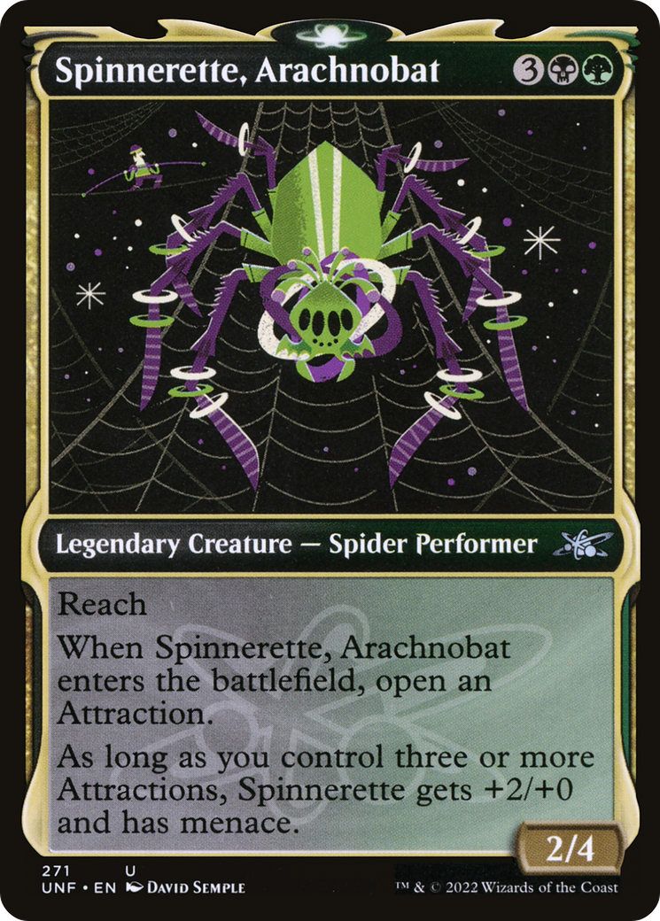 Spinnerette, Arachnobat (UNF-271) - Unfinity : (Vitrine) Feuille 