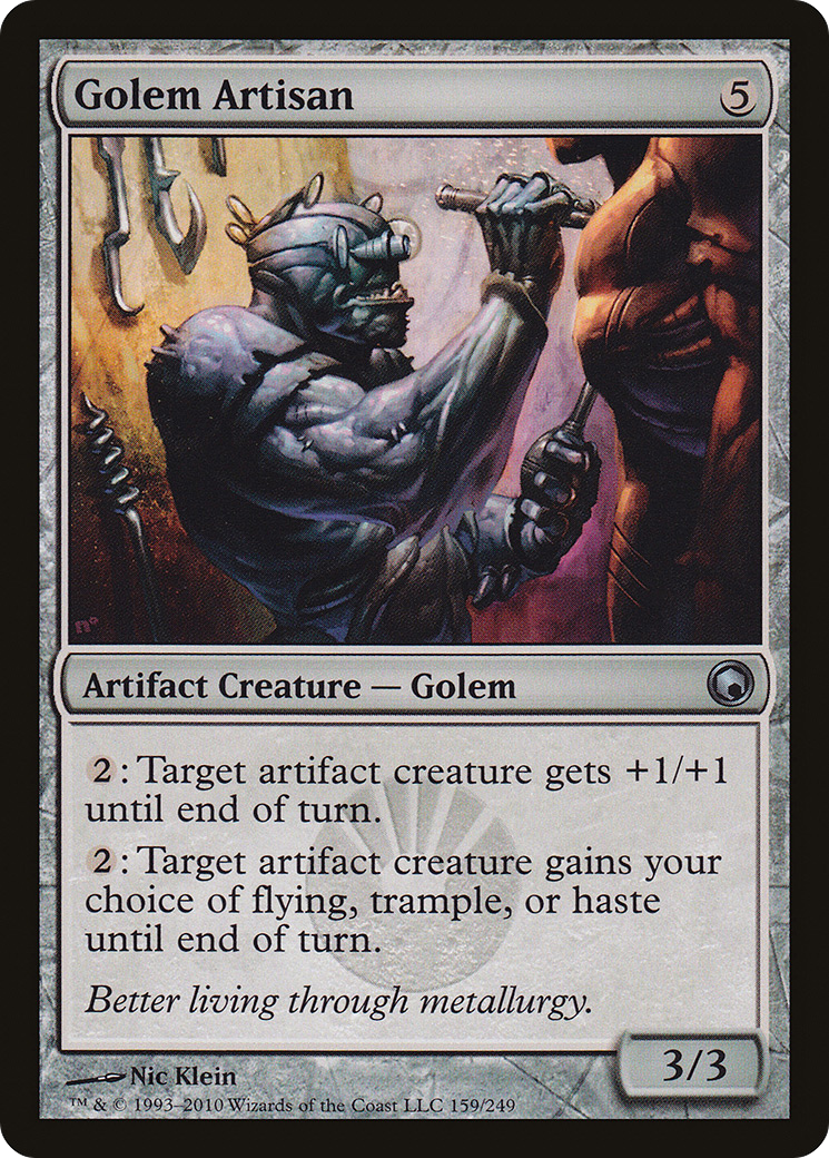 Golem Artisan (SOM-159) - Scars of Mirrodin