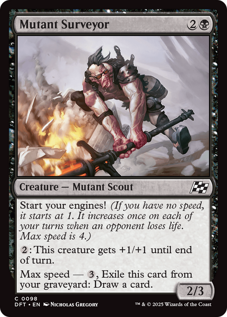 Mutant Surveyor (DFT-098) - Feuille d'Aetherdrift 