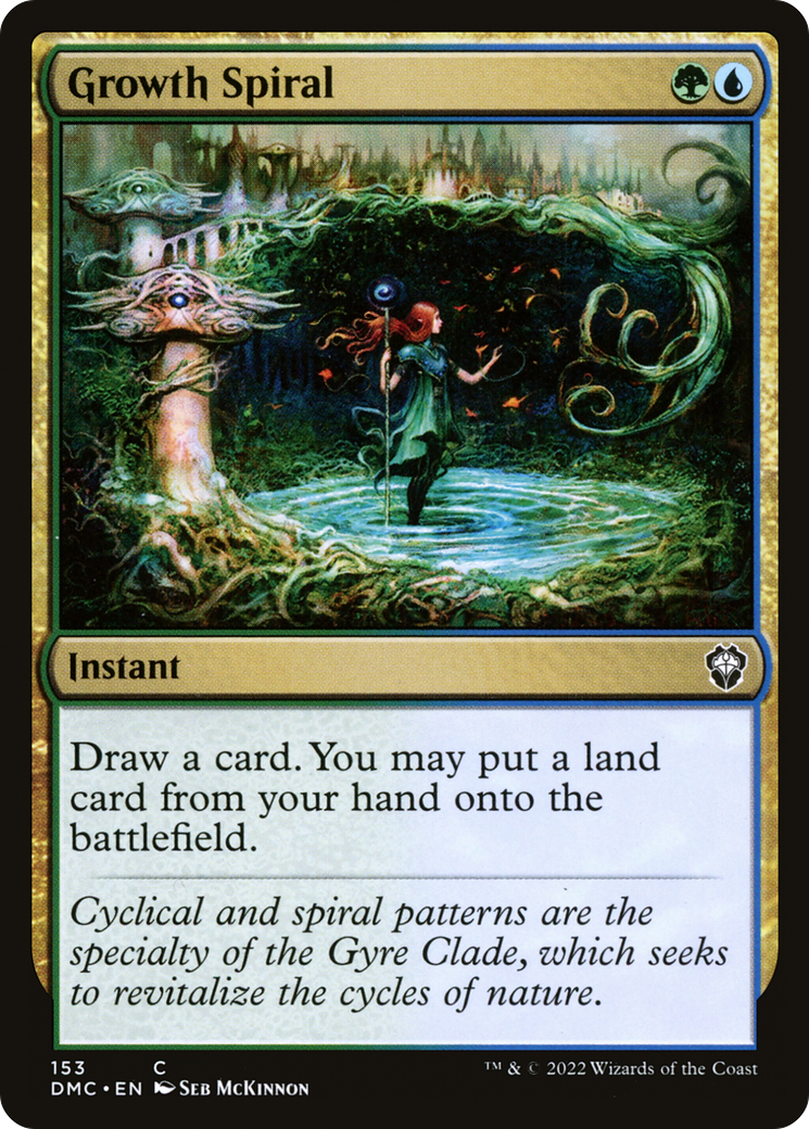 Spirale de croissance (DMC-153) - Dominaria United Commander 