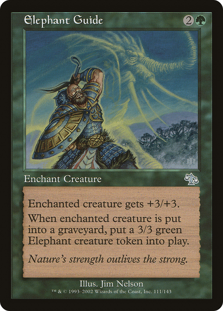 Guide de l'éléphant (JUD-111) - Feuille de jugement