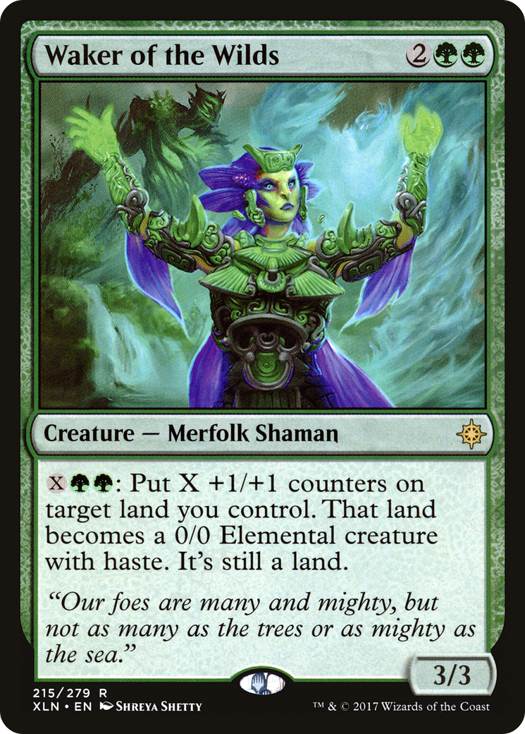 Waker of the Wilds (XLN-215) - Ixalan Foil