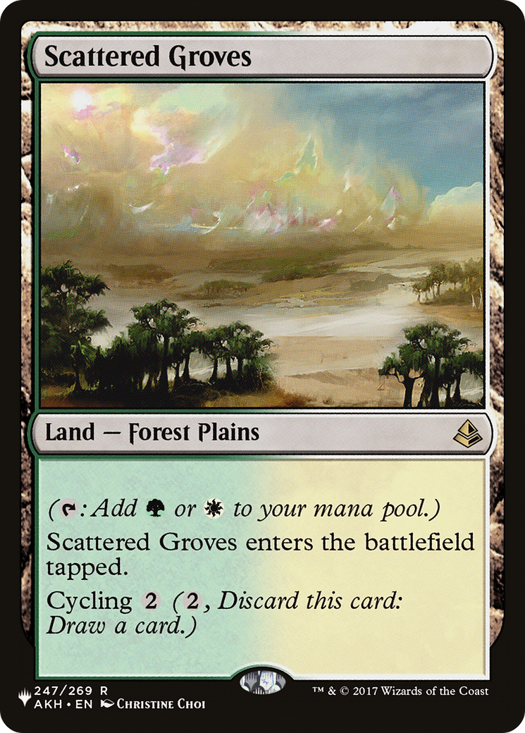 Scattered Groves (LIST-AKH-247) - The List