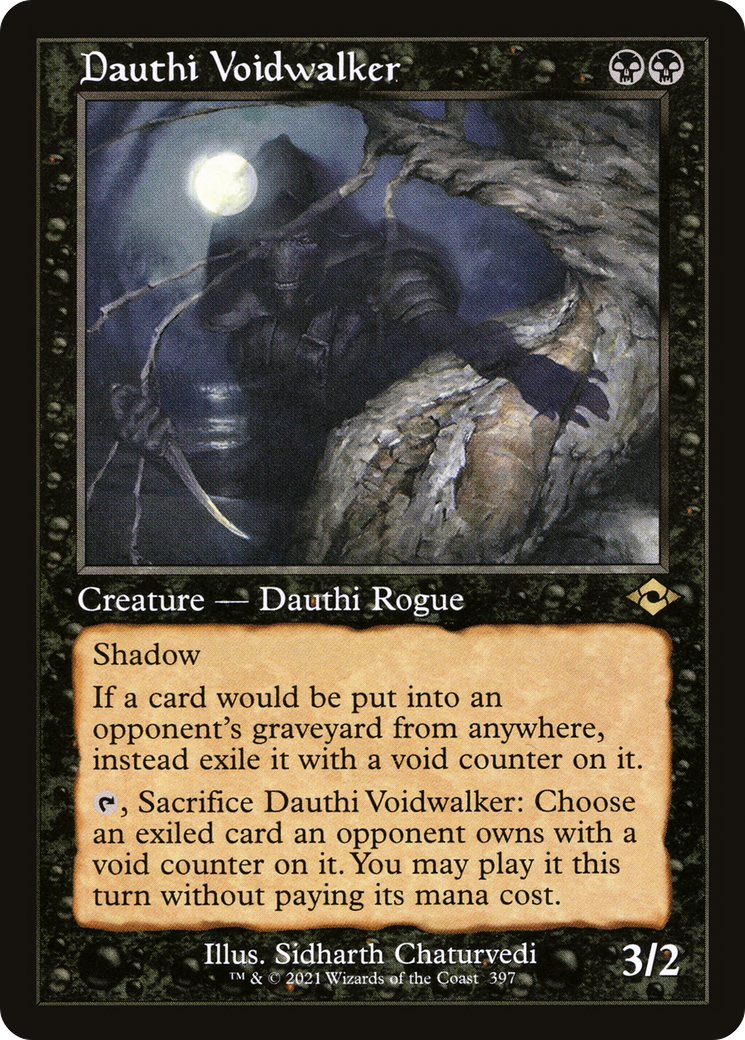 Dauthi Voidwalker (MH2-397) - Feuille gravée Modern Horizons 2