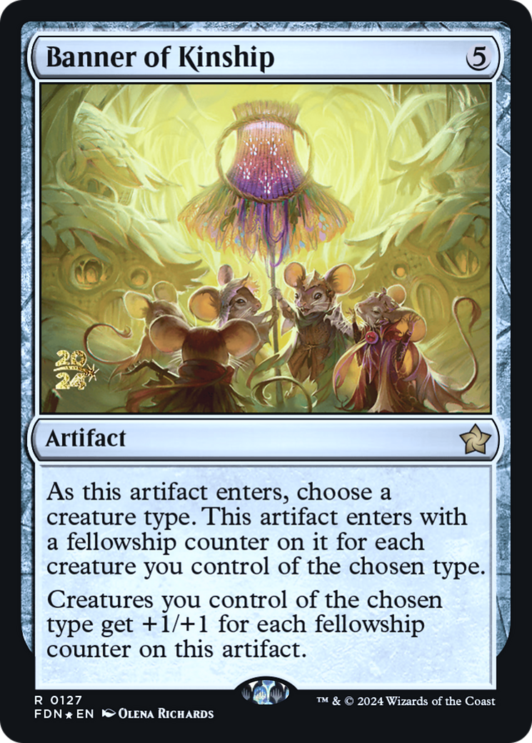 Banner of Kinship (PRE-127S) - Foundations Promos Foil