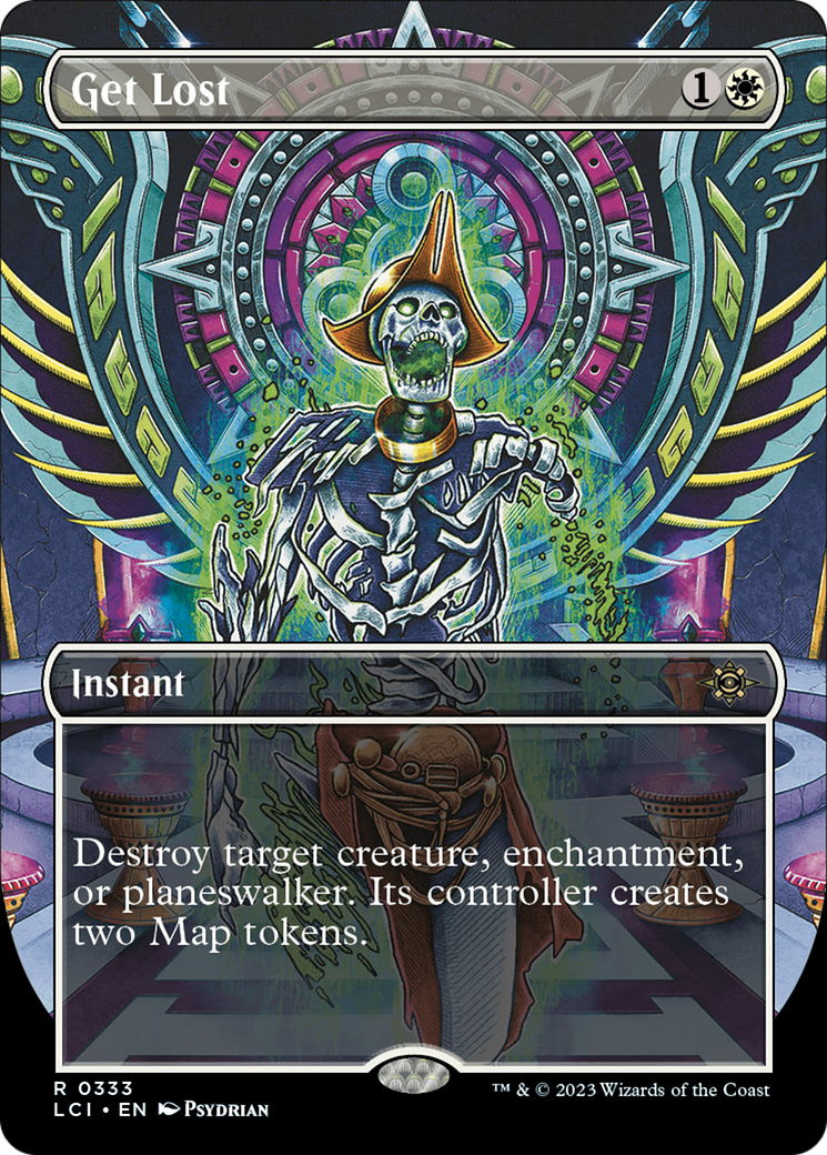 Get Lost (Borderless) (LCI-333) - The Lost Caverns of Ixalan (Borderless) Foil