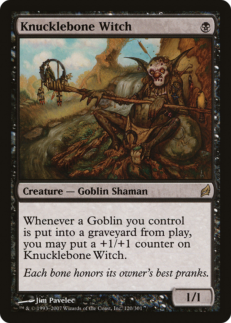Sorcière à os (LRW-120) - Lorwyn Foil 