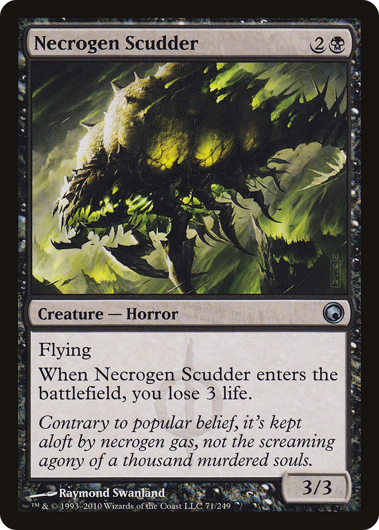 Necrogen Scudder (SOM-071) - Scars of Mirrodin Foil