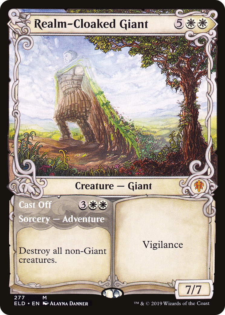 Géant au manteau royal // Rejeté (ELD-277) - Trône d'Eldraine : (Vitrine) Feuille 