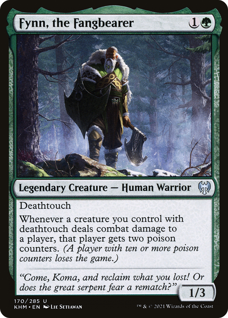 Fynn, le porteur de crocs (KHM-170) - Kaldheim Foil
