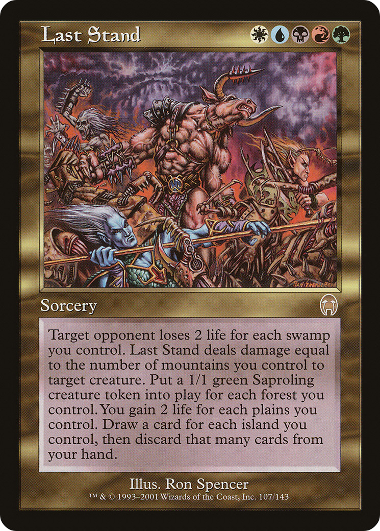 Dernier combat (APC-107) - Apocalypse Foil 