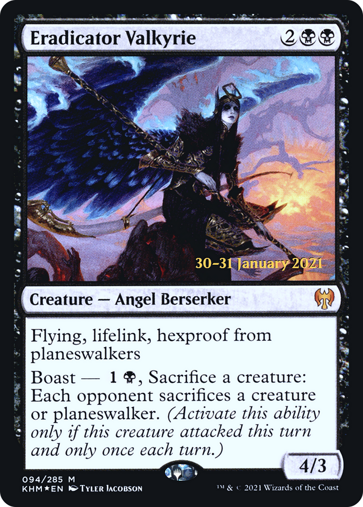 Eradicator Valkyrie (PRE-094) - Kaldheim Promos Foil