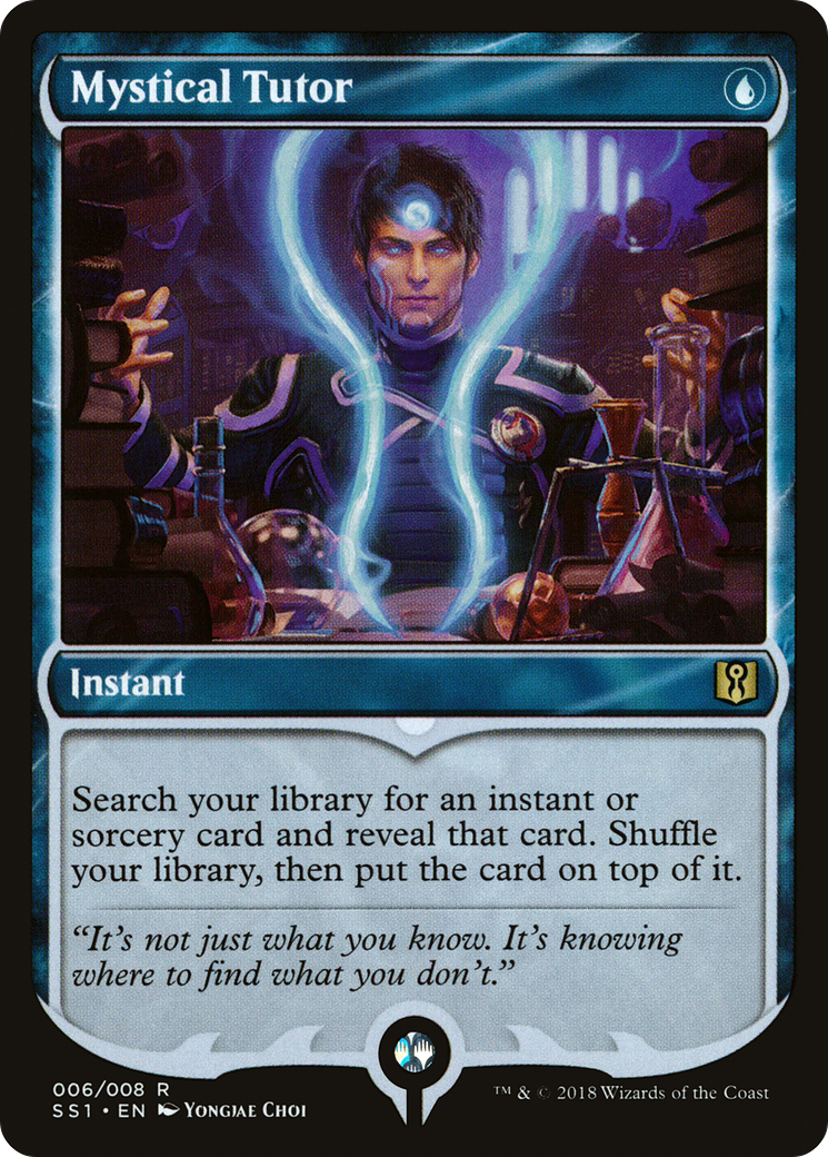Tuteur mystique (SS1-006) - Grimoire Signature : Jace 