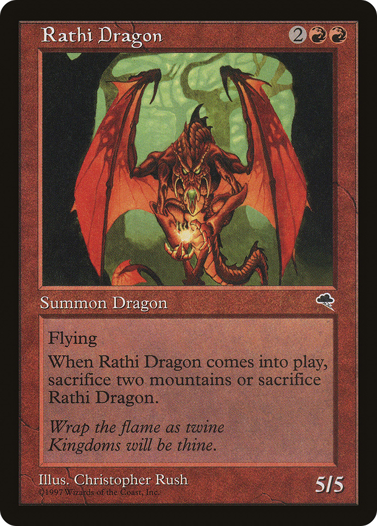Dragon Rathi (TMP-196) - Tempête