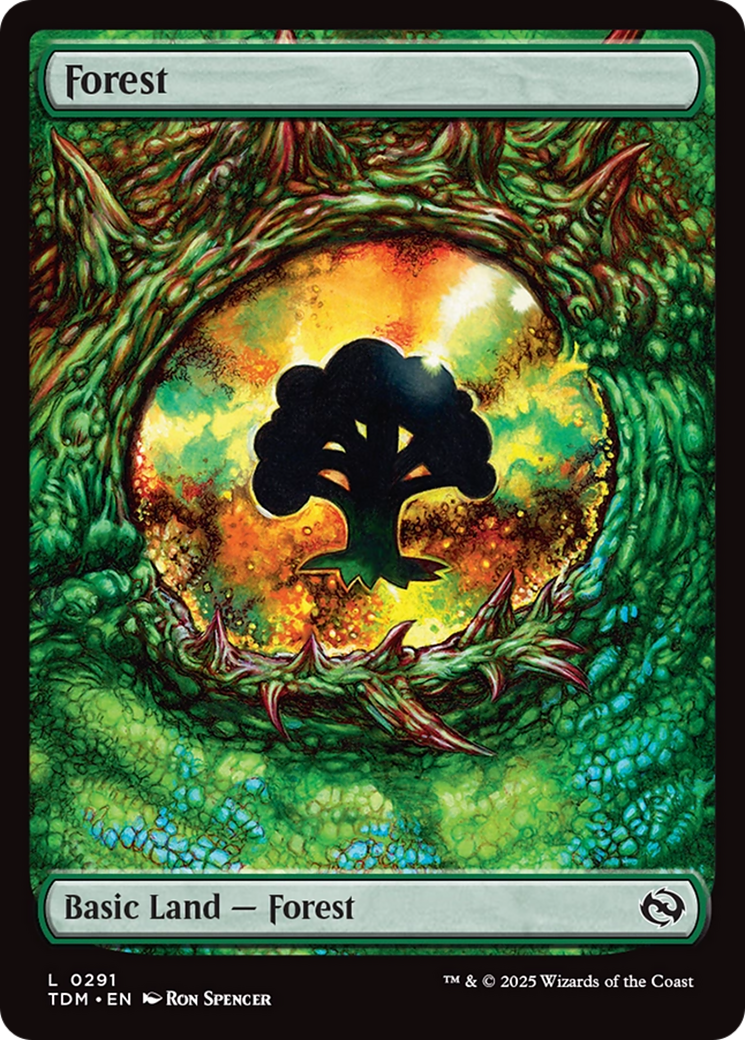 Forest (0291) (TDM-291) - Tarkir: Dragonstorm