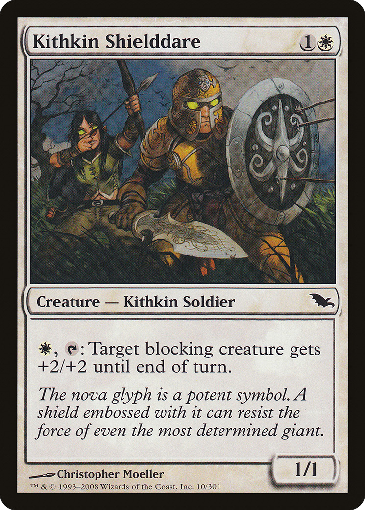Sangami Shielddare (SHM-010) - Feuille Shadowmoor 