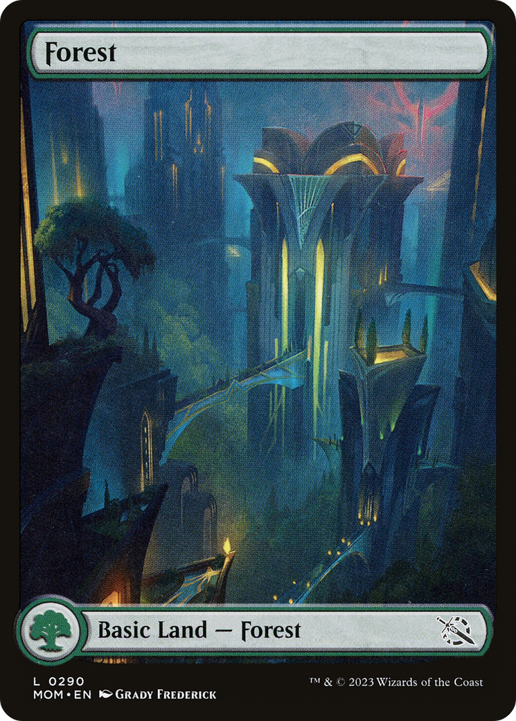Forest (0290) (MOM-290) - March of the Machine Foil